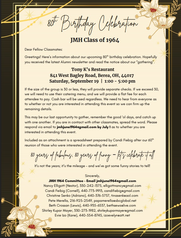 class of 1964